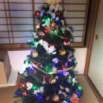 慣例のクリスマスツリー